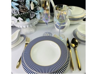 Обеденный сервиз на 12 персон 101 предмет Lenardi Инфанта 145-453