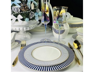 Набор из 6 тарелок 22см Lenardi Инфанта 145-457