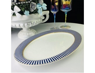 Овальное блюдо 35,5см Lenardi Инфанта 145-460