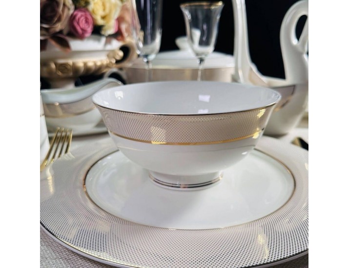 Набор из 6 салатников 15см Lenardi Золотая Симфония 145-512