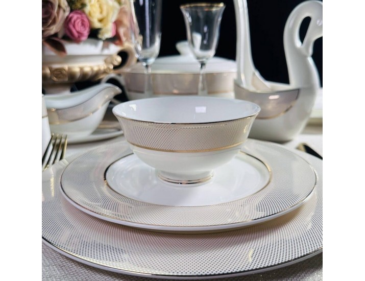 Набор из 6 салатников 11см Lenardi Золотая Симфония 145-514