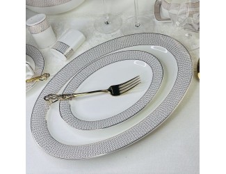 Овальное блюдо 23см Lenardi Севилья 145-542