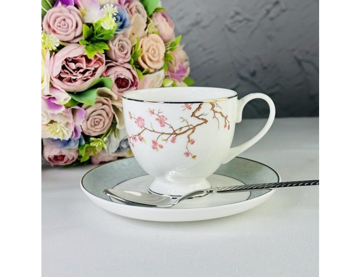 Чайный набор 12предметов 250 мл Lenardi Сакура 145-631