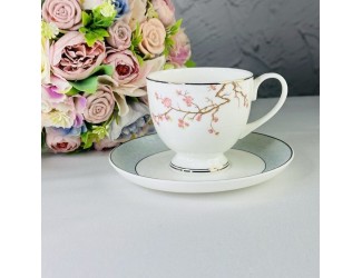 Кофейный набор 12 предметов 110мл Lenardi Сакура 145-638