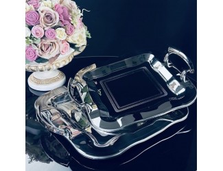 Набор из 2 квадратных подносов 30/34см Lenardi 151-007