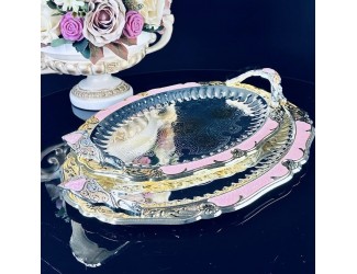 Набор из 2 овальных подносов 36,5/44см Lenardi 151-017