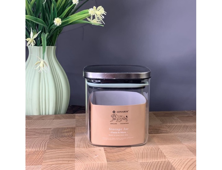 Банка для сыпучих продуктов 600мл Lenardi 160-192