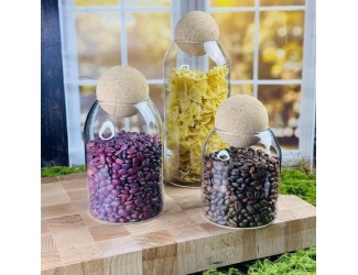 Банка для сыпучих продуктов 1100мл Lenardi 160-226