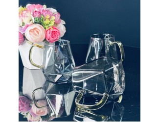 Набор из 6 кружек 350мл Lenardi 160-277 серый