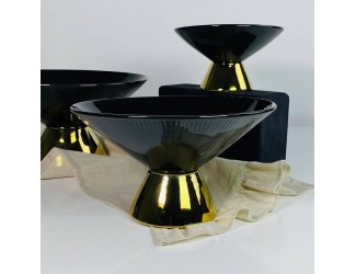 Фруктовница 22,5х13см на ножке Lenardi MULTICOLOR 163-015