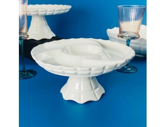 Менажница 25х12см на ножке Lenardi Корнелия 163-061