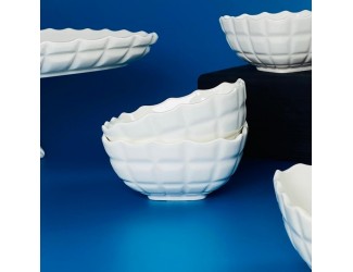 Набор из 6 квадратных салатников 15см Lenardi Корнелия 163-065