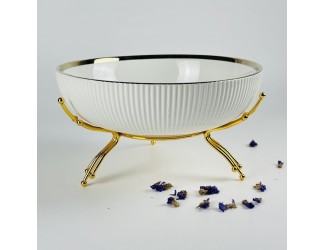 Фруктовница 25см на подставке MULTICOLOR 163-072