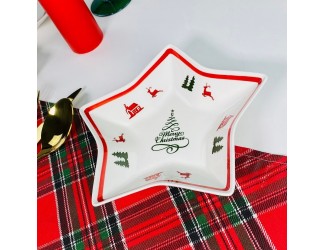 Блюдо-звезда 20см Lenardi НОВЫЙ ГОД 164-048