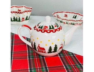 Чайник заварочный 850мл НОВЫЙ ГОД 164-057