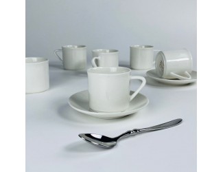 Набор кофейных пар на 6 персон 12 предметов 100мл Lenardi 181-238