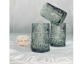 Набор стаканов 250мл Lenardi 200-004 серый