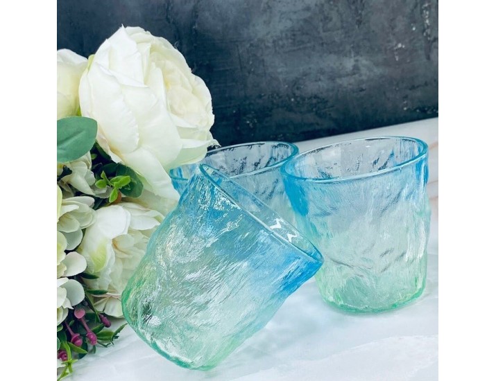 Набор стаканов 280мл Lenardi 200-015 голубой