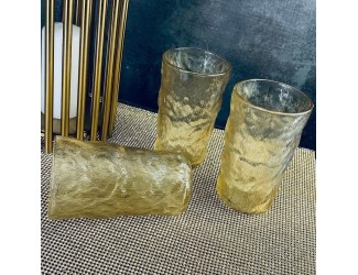 Набор стаканов 350мл Lenardi 200-019 янтарный