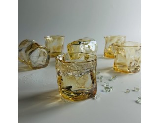 Набор стаканов 6шт 240мл Lenardi 200-039 янтарный