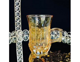 Набор из 6 стаканов 150мл Lenardi 200-057 янтарный