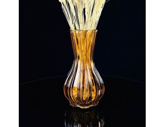 Ваза 26см Lenardi 200-077 янтарная