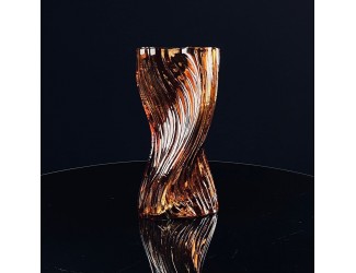 Ваза 26см Lenardi 200-083 янтарная