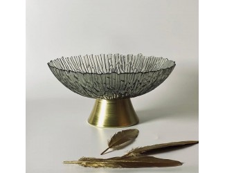 Фруктовница 28см на ножке 200-118