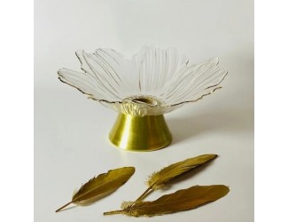 Конфетница 25см на ножке 200-124