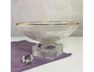 Фруктовница 21,5см на ножке 200-130