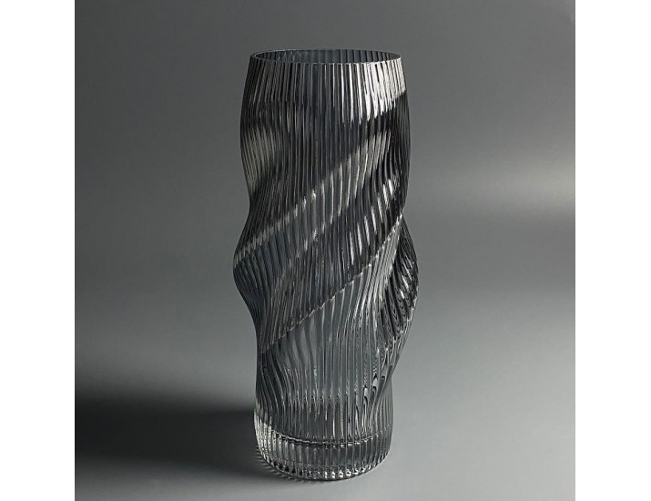 Ваза 29,5см Lenardi 200-180 серая