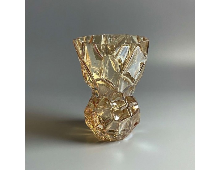 Ваза 20см Lenardi 200-183 янтарная