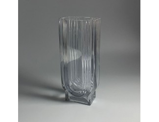 Ваза 30см Lenardi 200-196 серая