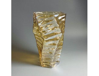 Ваза 33см Lenardi 200-206 янтарная