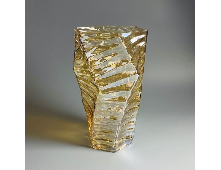 Ваза 33см Lenardi 200-206 янтарная