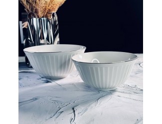 Набор из 6 салатников 18см Lenardi Marzipan Grey 102-050