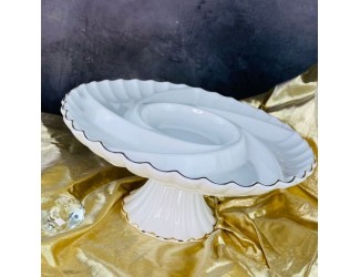 Менажница 30,5см Lenardi Margarita на ножке 102-113