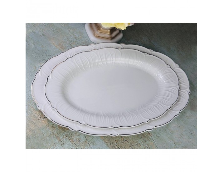 Овальное блюдо 30,5см Lenardi Orchidea 109-170