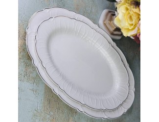 Овальное блюдо 35,5см Lenardi Orchidea 109-171