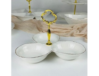 Менажница 23,5см Lenardi Orchidea 109-274