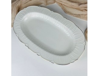 Овальное блюдо 46см Lenardi Orchidea 109-278