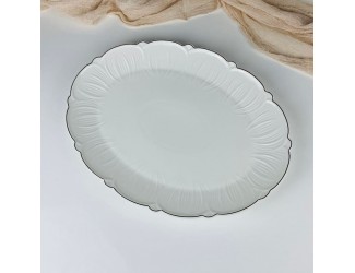 Овальное блюдо 37см Lenardi Orchidea 109-279