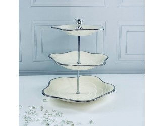 Трехъярусная этажерка Lenardi Multicolor 118-134