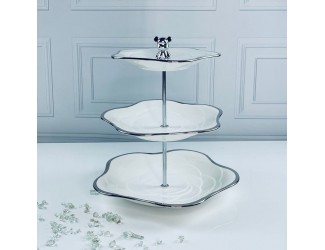 Трехъярусная этажерка Lenardi Multicolor 118-135