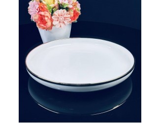 Тарелка 27см Lenardi Multicolor 122-061 белая