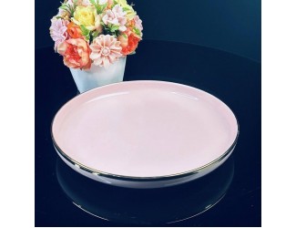 Тарелка 27см Lenardi Multicolor 122-062 розовая