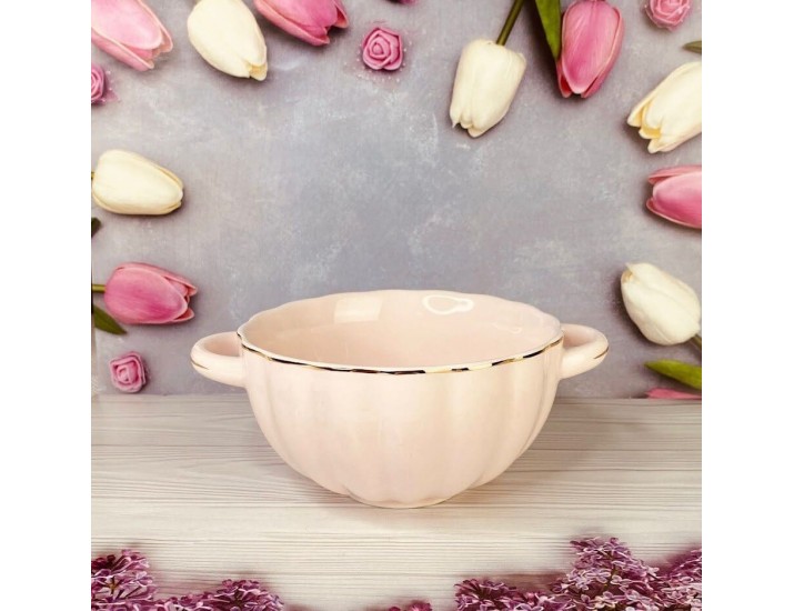 Набор из 6 бульонниц 350 мл Lenardi Multicolor 133-380 бордовый