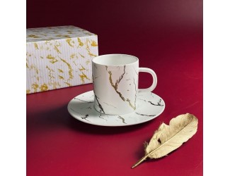 Чайная пара 200мл Lenardi 133-427 белая