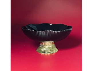 Конфетница 20х10,5см на ножке Lenardi Multicolor 163-020