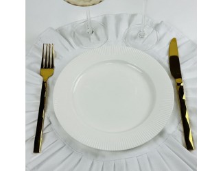 Набор из 6 тарелок 21см без золота Lenardi Moon 164-071